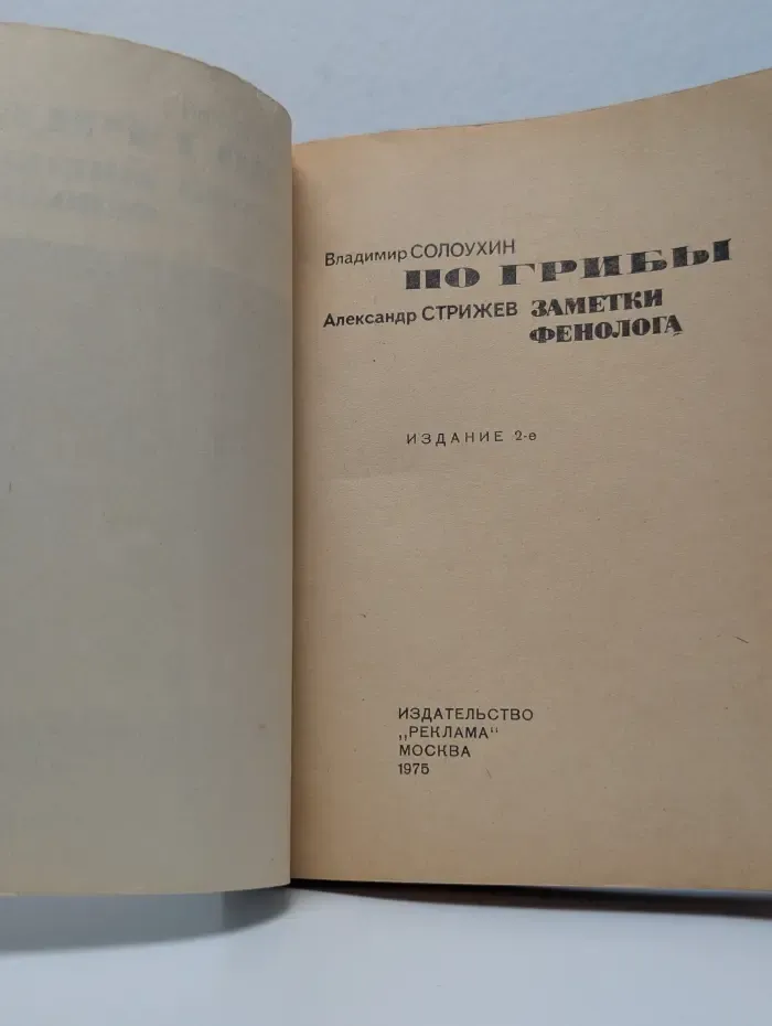 По грибы. Заметки фенолога