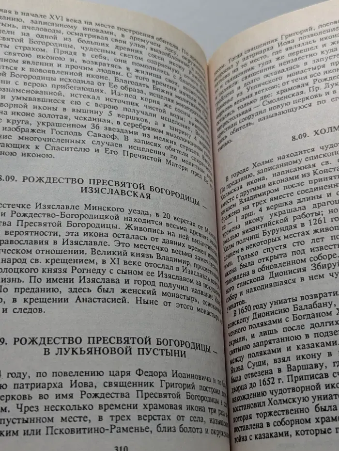 Земная жизнь Пресвятой Богородицы и описание святых чудотворных ее икон