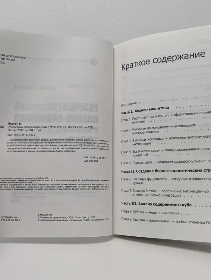 Разработка бизнес-аналитики в Microsoft SQL Server 2005