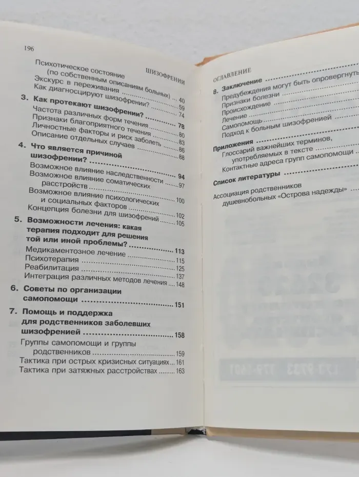 Шизофрении. Основы понимания и помощь в ориентировке