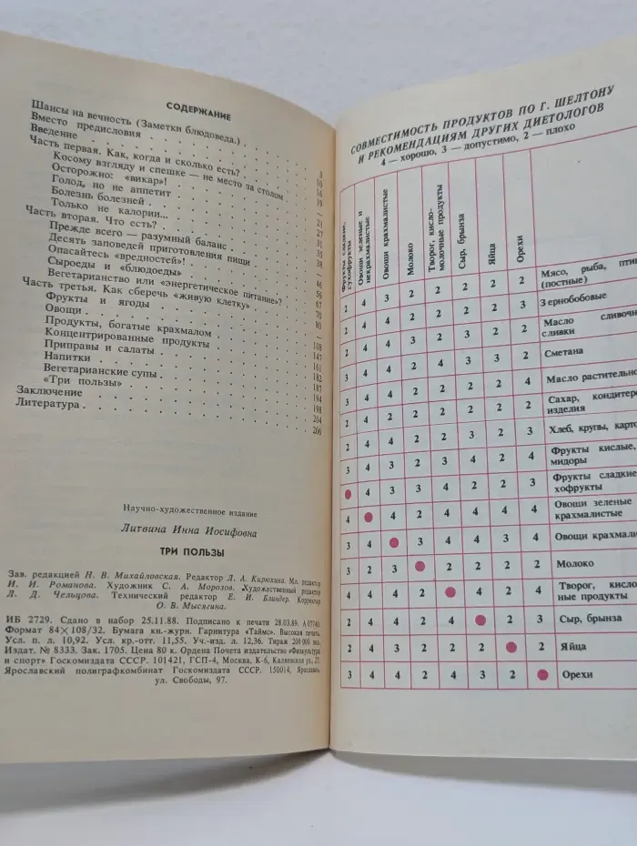 Три пользы
