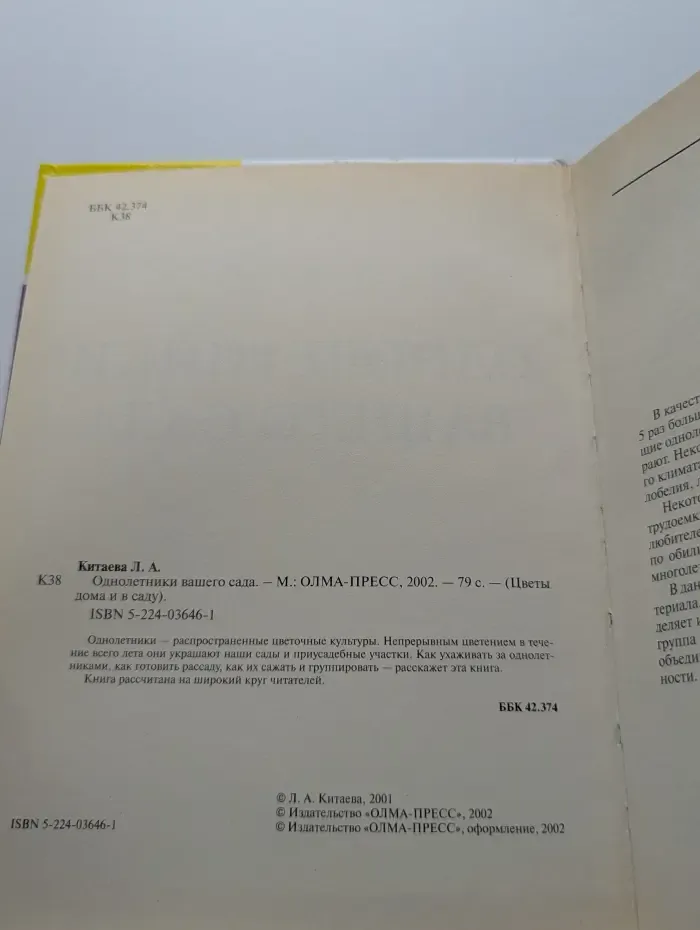 Однолетники вашего сада