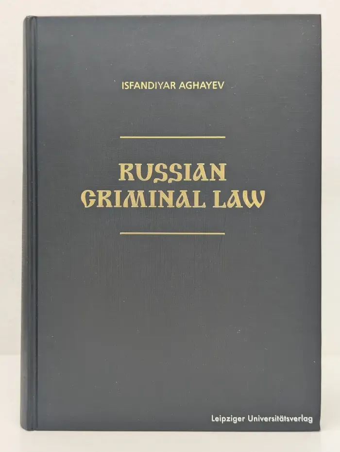 Russian Criminal Law. Российское уголовное право