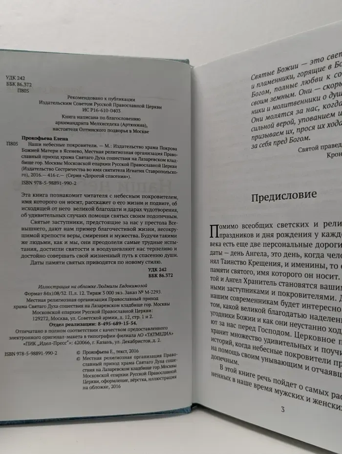 Дорогой спасения. Наши небесные покровители