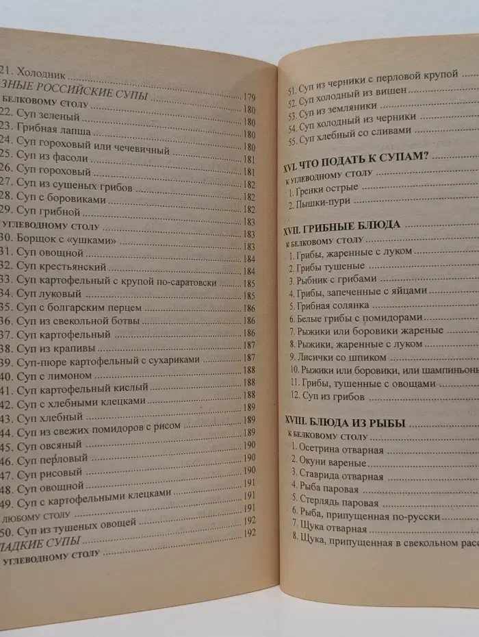 Кухня раздельного питания