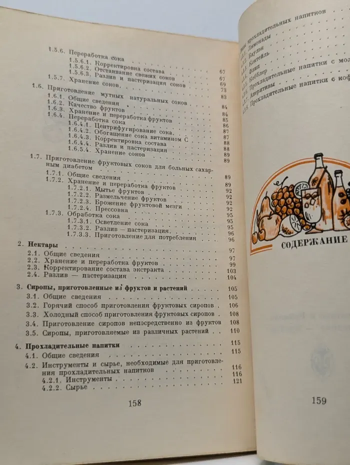 Фруктовые соки и прохладительные напитки домашнего приготовления
