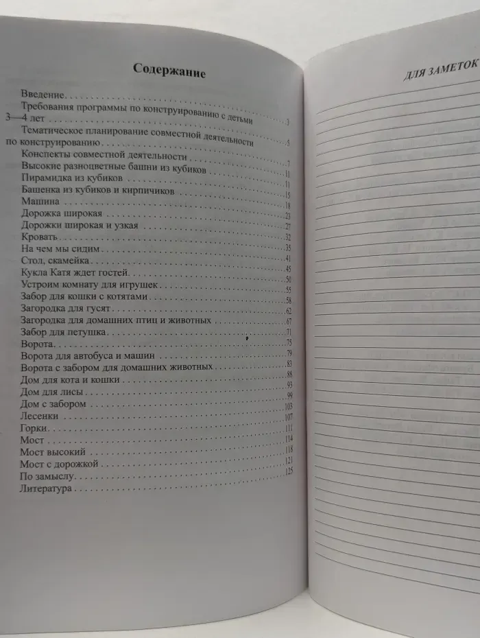 Конструирование с детьми младшего дошкольного возраста. Конспекты совместной деятельности с детьми 3–4 лет