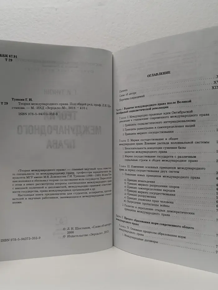Теория международного права