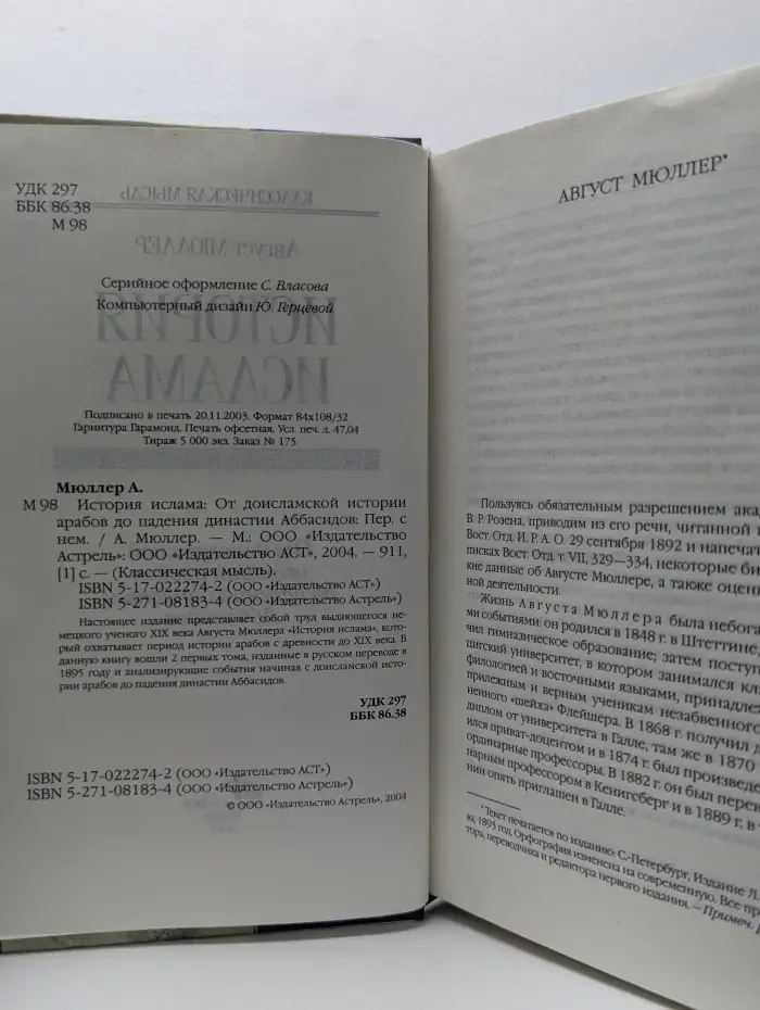 История ислама. От доисламской истории арабов до падения династии Аббасидов