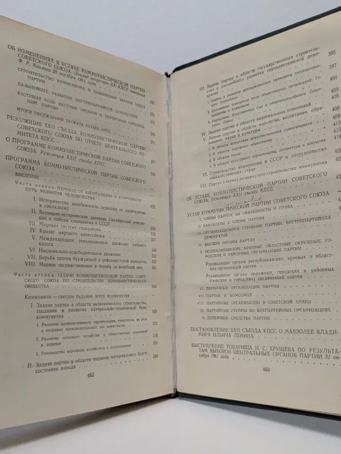 Материалы XXII съезда КПСС