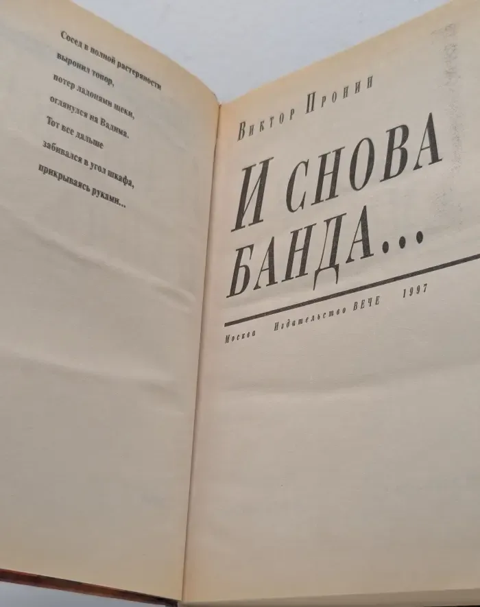 Зона риска. И снова банда...