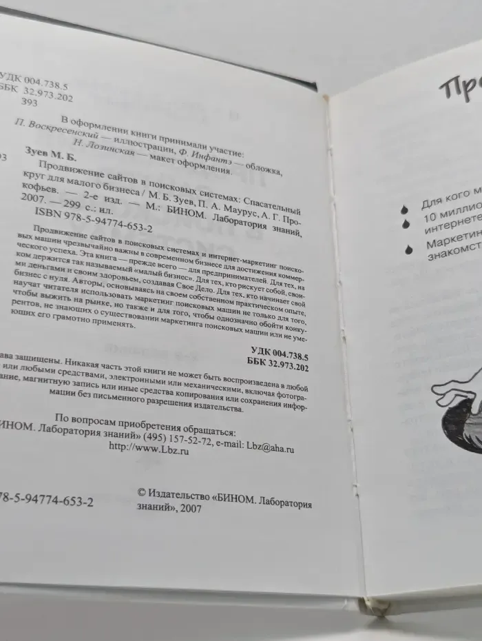 Продвижение сайтов в поисковых системах. Спасательный круг для малого бизнеса