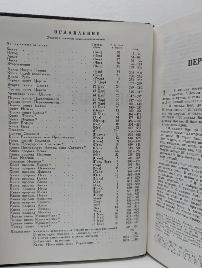 Библия. Книги священного писания Ветхого и Нового Завета