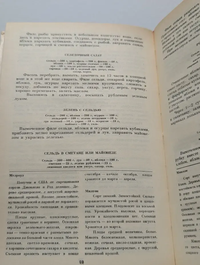 Яблочный стол