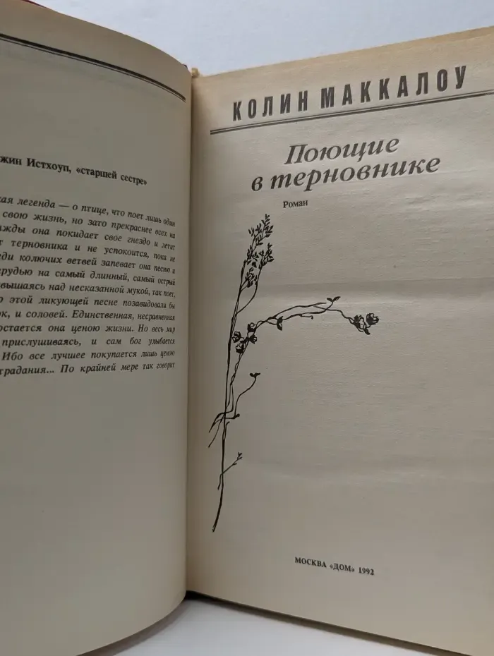 Семейный роман. Поющие в терновнике