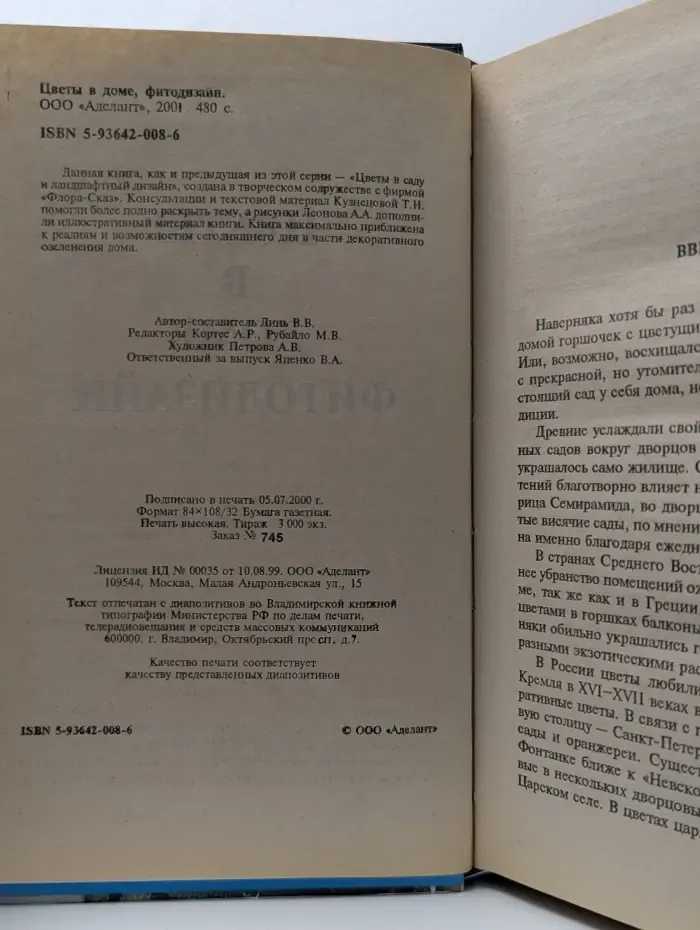 Цветы в доме. Фитодизайн