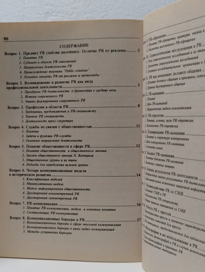 Паблик рилейшнз (PR). Конспект лекций