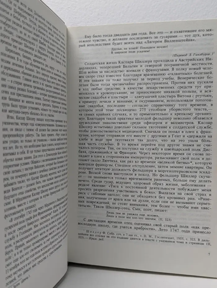 Жизнь Шиллера