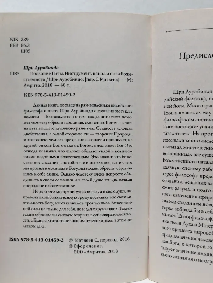 Послание Гиты. Инструмент, канал и сила Божественного