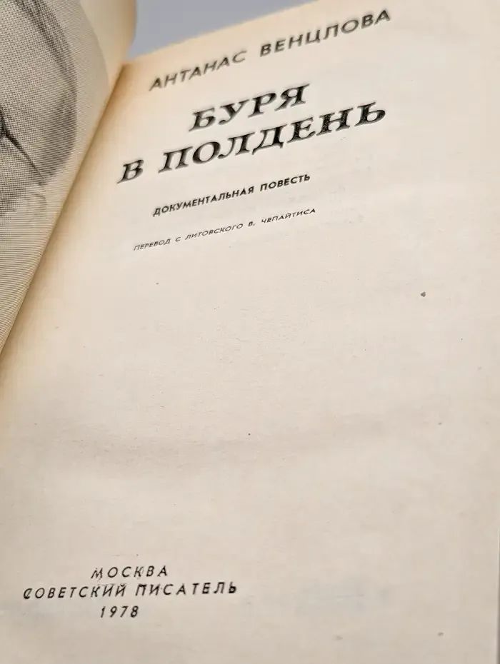 Буря в полдень