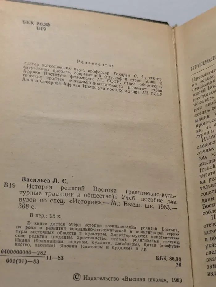 История религий Востока