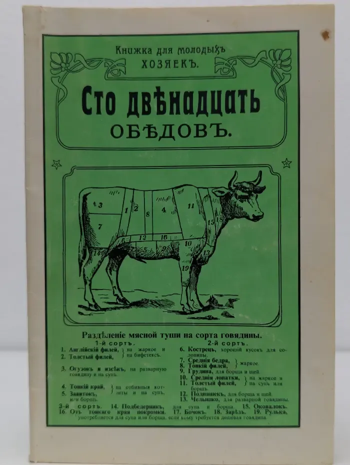 Сто двенадцать обедов. Книжка для молодых хозяек