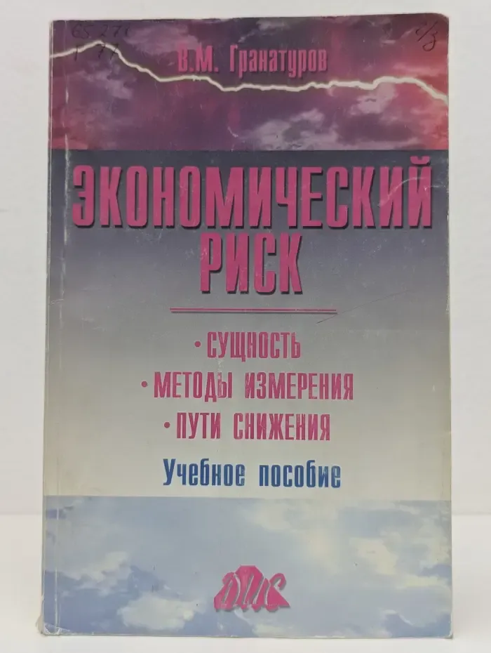 Экономический риск: сущность, методы измерения, пути снижения