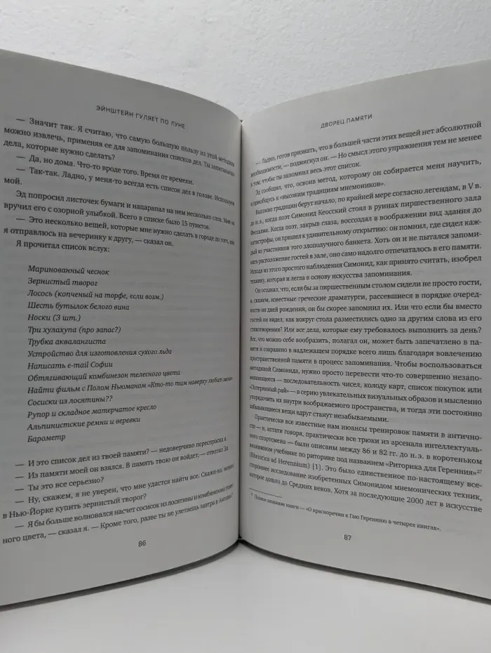 Эйнштейн гуляет по Луне. Наука и искусство запоминания