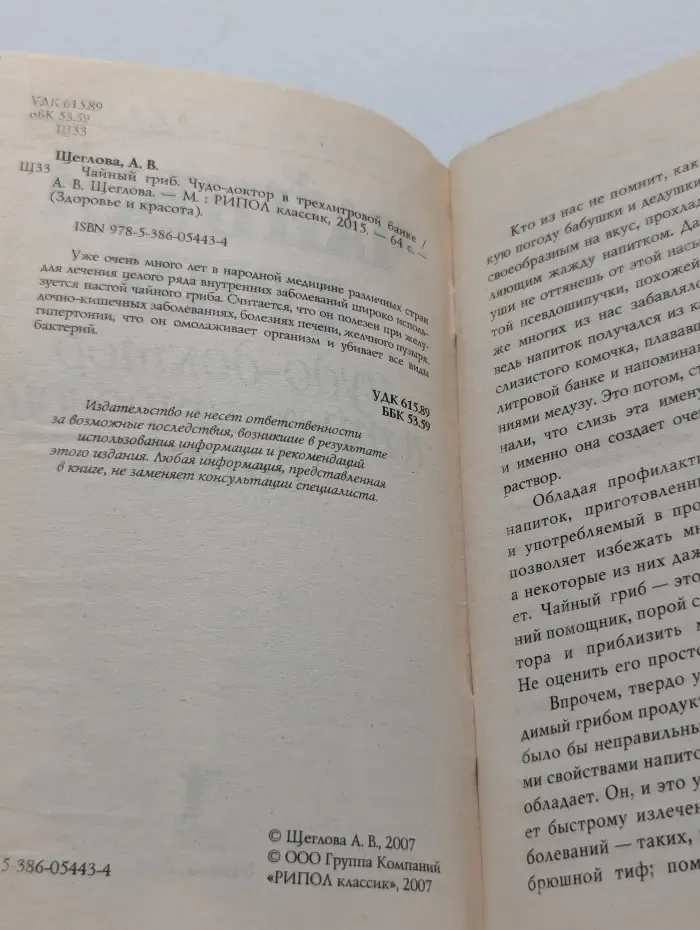 Здоровье и красота. Чайный гриб. Чудо-целитель в трехлитровой банке