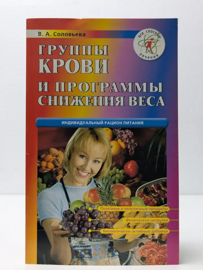 Группы крови и программы снижения веса