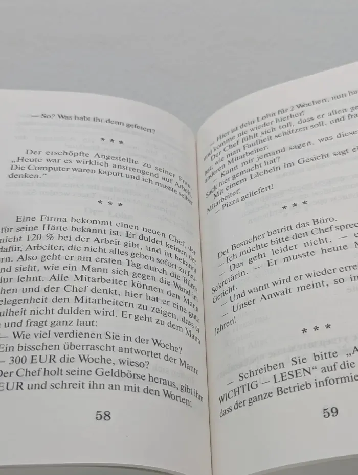 Легко читаем по-немецки. Немецкий шутя. Анекдоты и весёлые истории