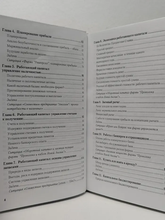 Профессиональная практика. Финансовые решения в управлении бизнесом