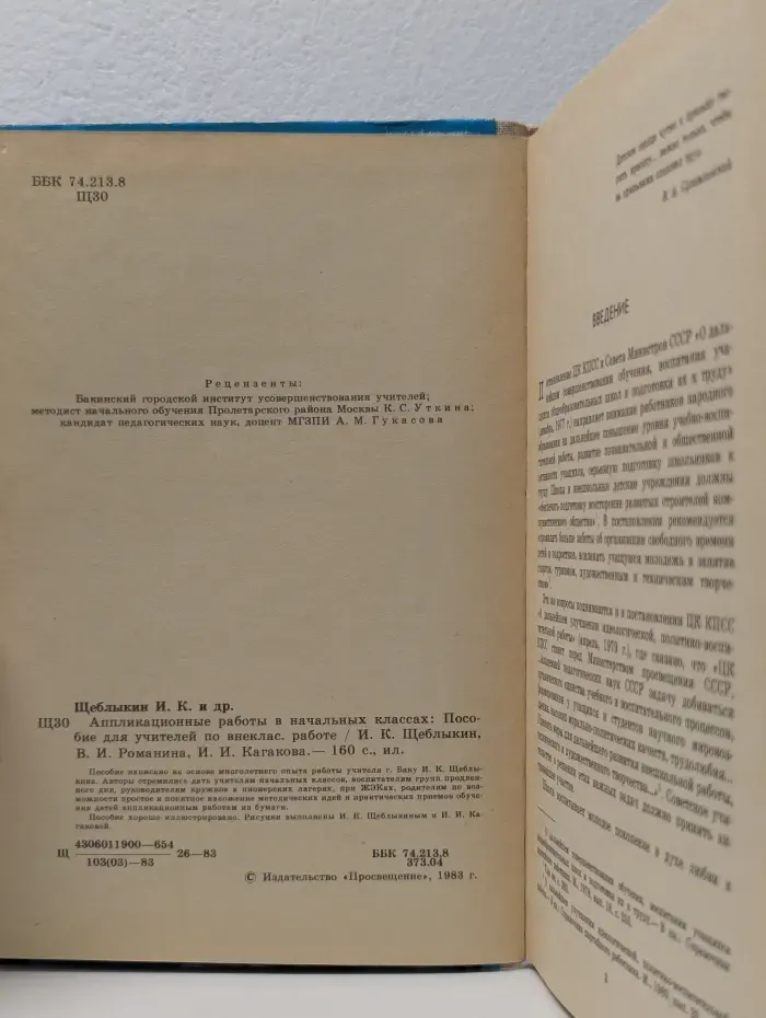 Аппликационные работы в начальных классах