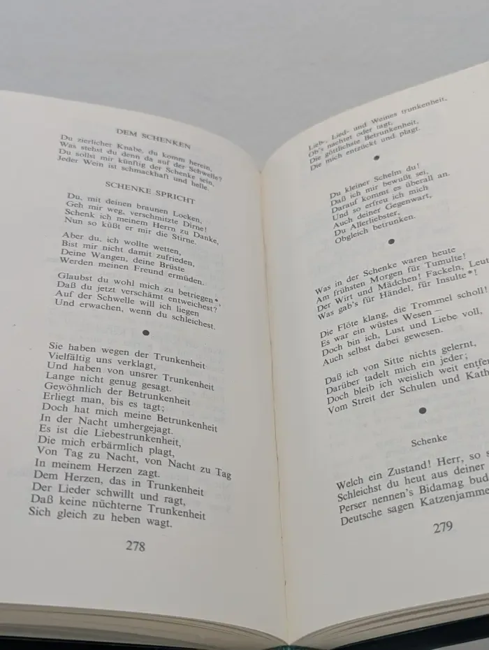 Goethe Johann Wolfgang. Gedichte. Иоганн Вольфганг Гете. Избранная лирика