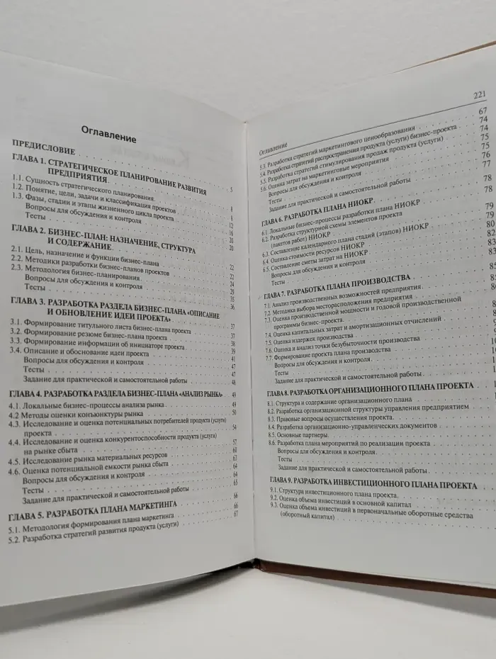 Технологический сервис. Разработка бизнес-плана проекта