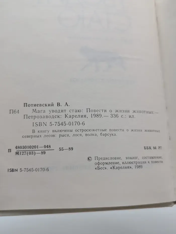 Мага уводит стаю