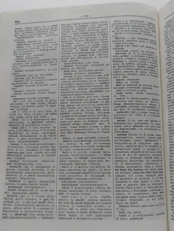 Большой турецко-русский словарь