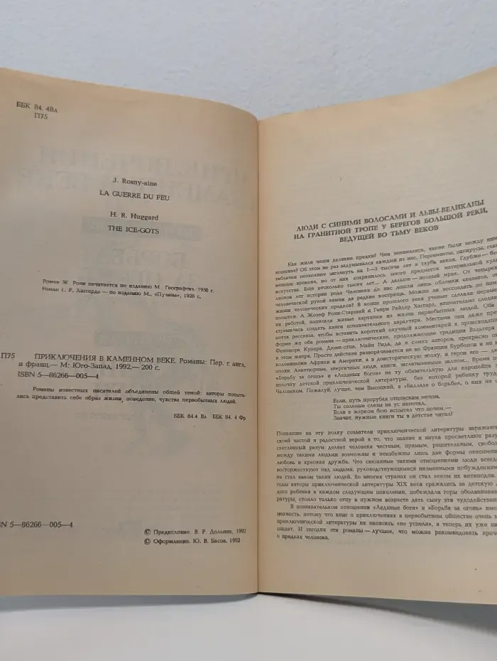 Приключения в каменном веке