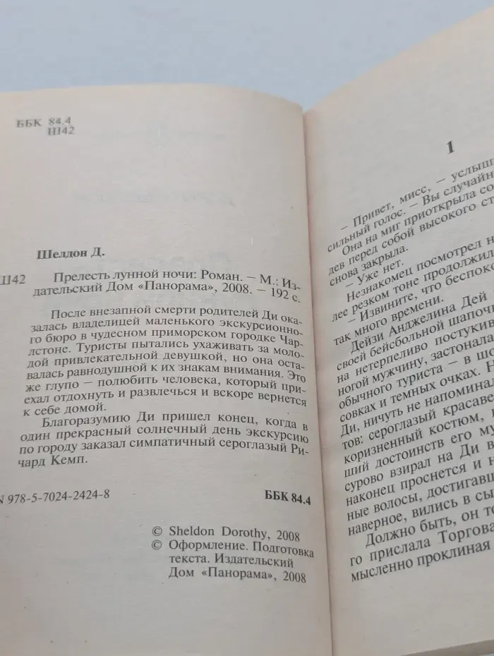 Панорама романов о любви. Прелесть лунной ночи