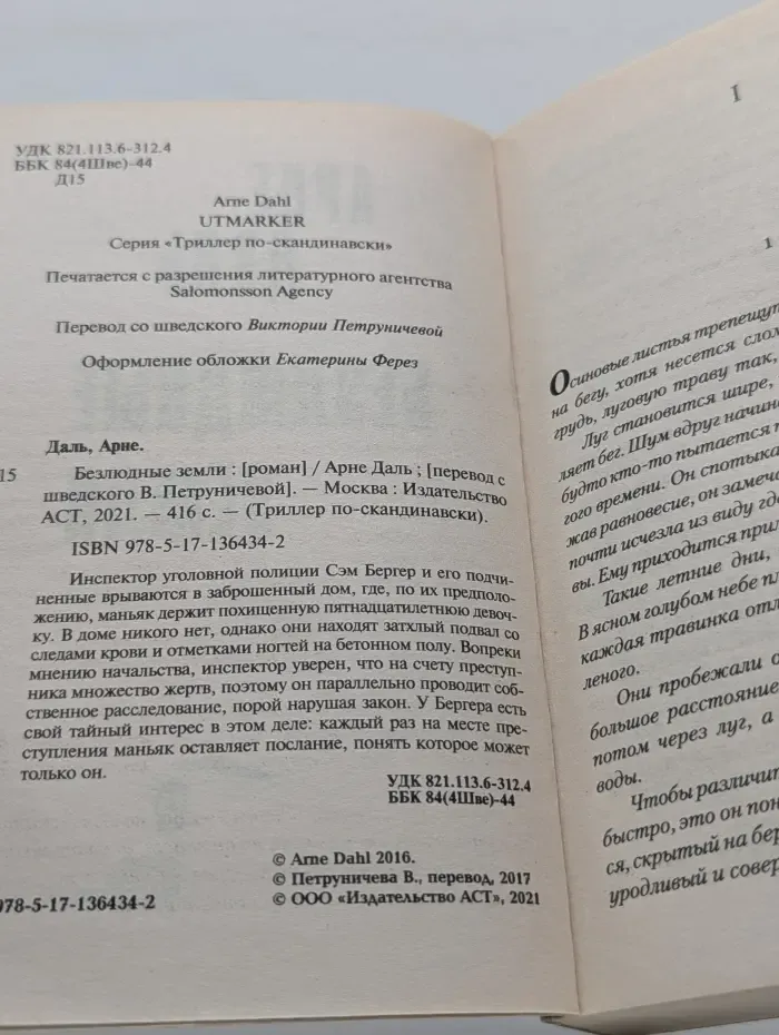 Триллер по-скандинавски. Безлюдные земли