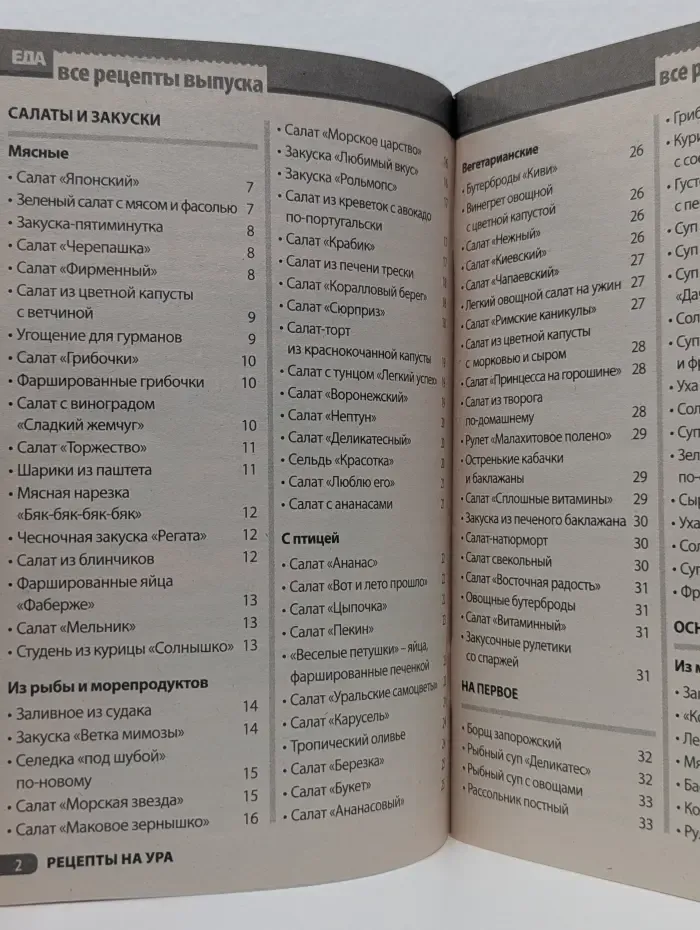 Рецепты на ура. Выпуск № 3/2010