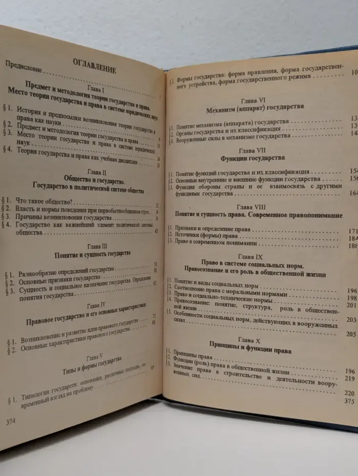 Теория государства и права