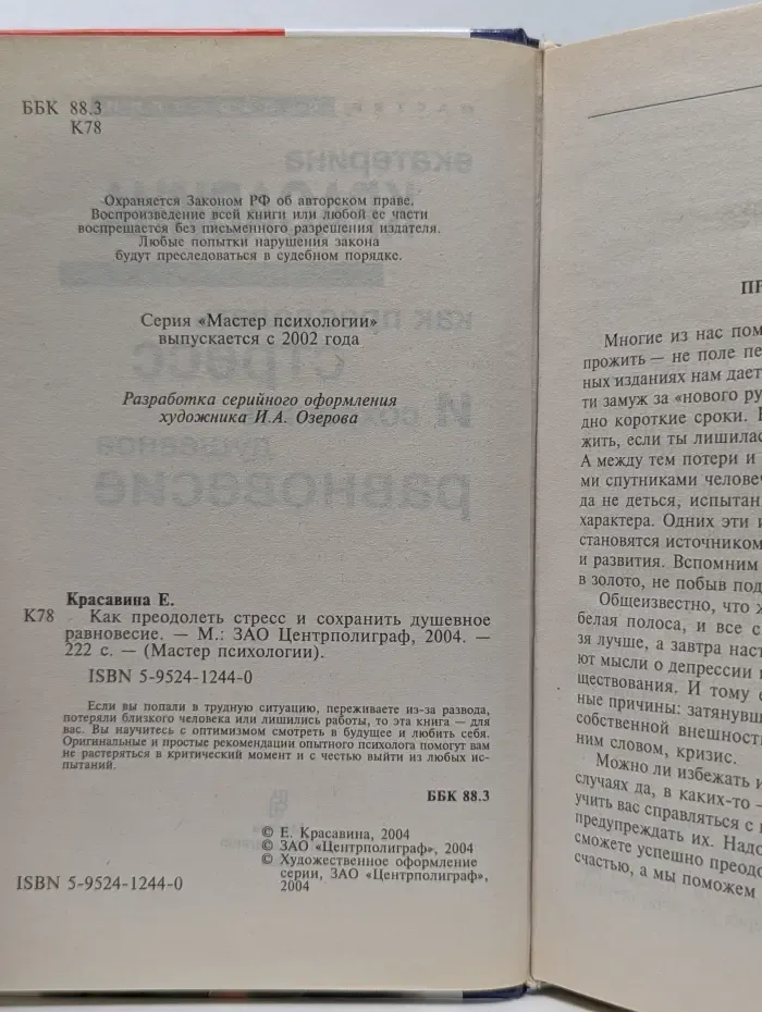 Мастер психологии. Как преодолеть стресс и сохранить душевное равновесие