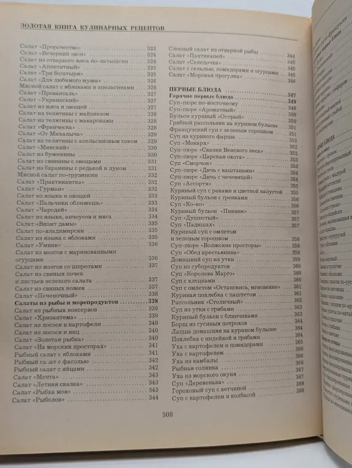 Золотая книга кулинарных рецептов