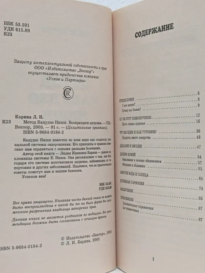 Целительные практики. Метод Кацудзо Ниши. Возвращаем здоровье