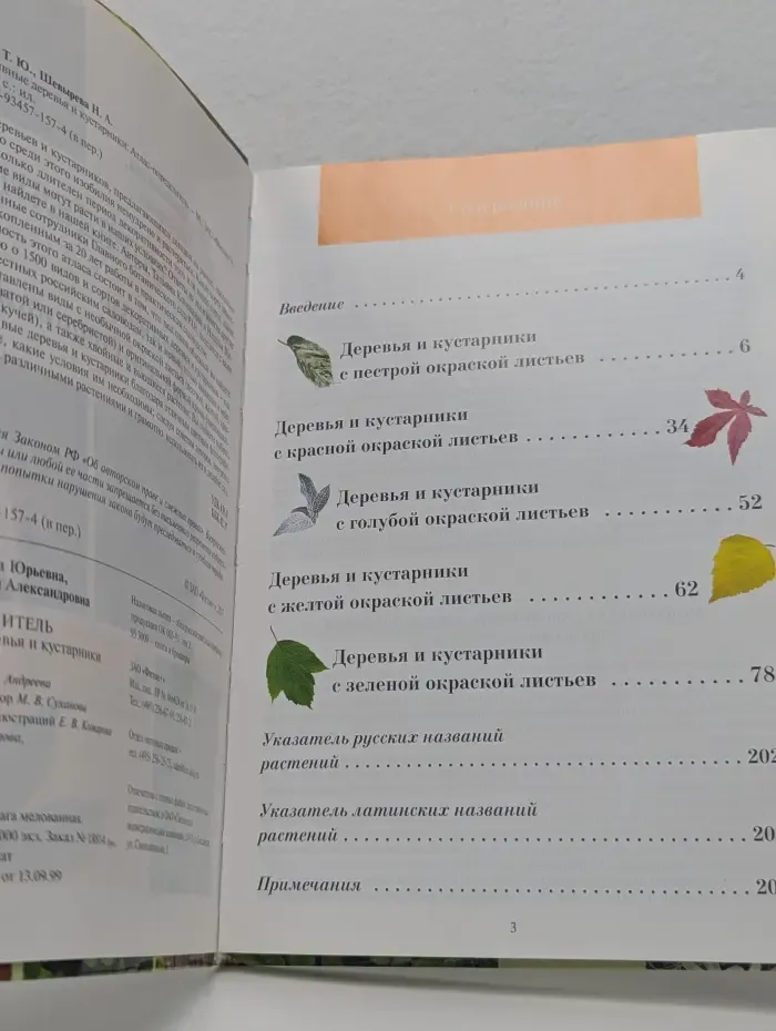 Атлас-определитель: Декоративные деревья и кустарники