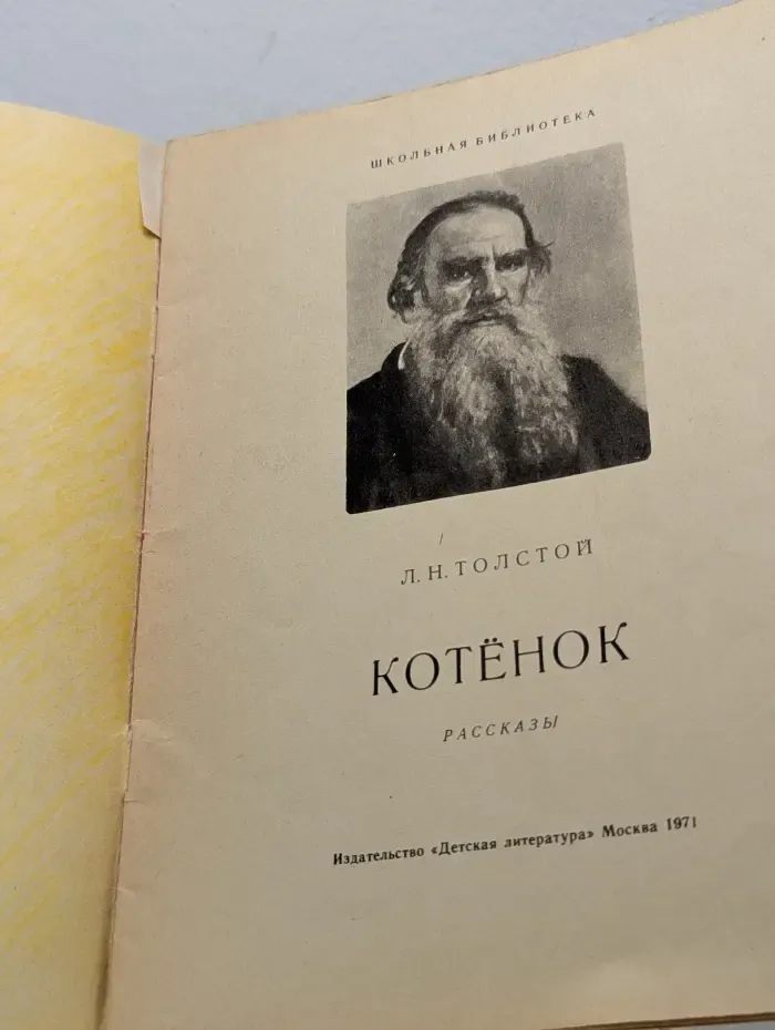 Школьная библиотека. Читаем сами. Котенок