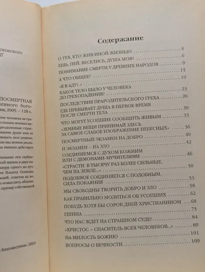 Посмертная жизнь души