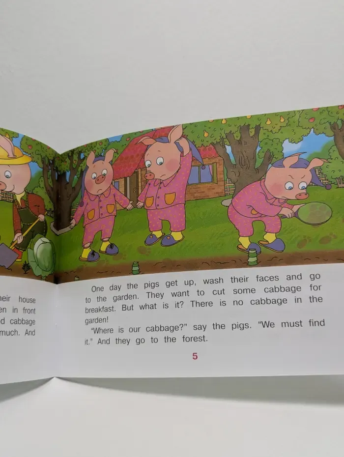 English. Читаем вместе. Три поросенка становятся детективами