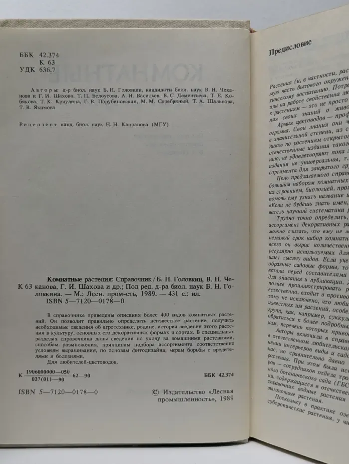 Комнатные растения